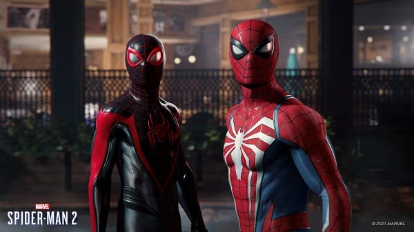 Game người nhện Peter Parker Miles Morales Spider-Man 2 cho PS5