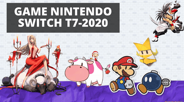 game nintendo switch mới tháng 7 2020