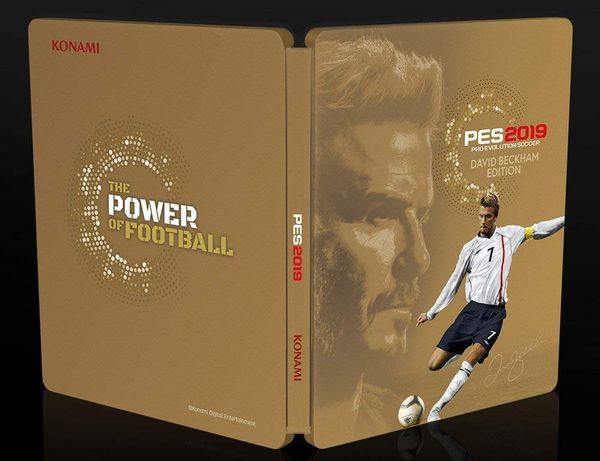 Game PES 2019 David Beckham Edition steelbook cho PS4
