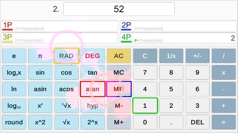 Game rèn luyện trí não Battle Calculator
