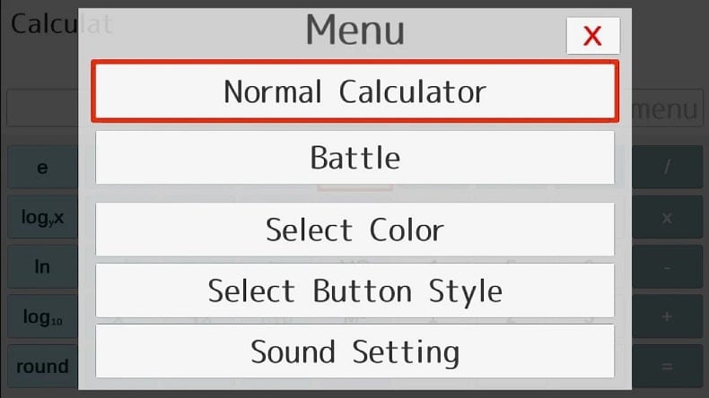 Game trí tuệ Battle Calculator