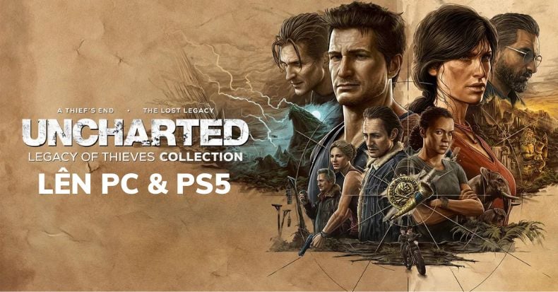Game Uncharted lên PC ps5
