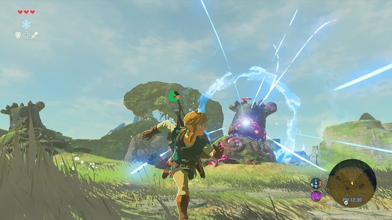 Game Zelda Breath of the Wild Nintendo Switch OLED