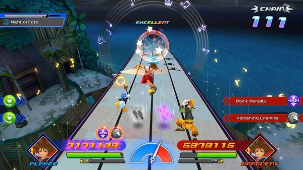 gameplay Kingdom Hearts Melody of Memory demo