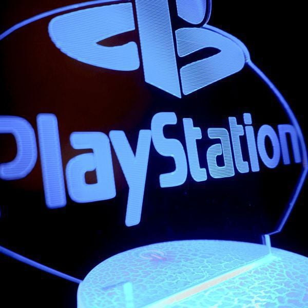 Setup góc gaming Đèn LED 3D RGB trang trí bàn Gaming PlayStation tặng kèm remote