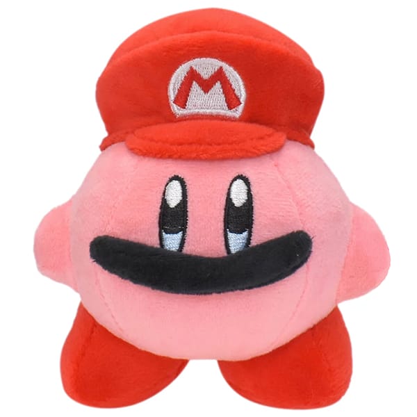 Gấu bông Kirby cosplay Super Mario