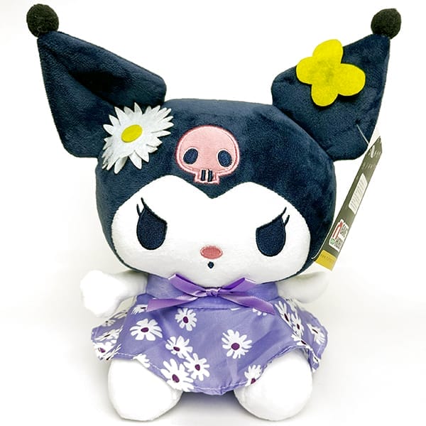 Gấu bông Sanrio Kuromi váy tím