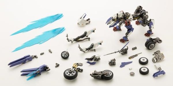 Model Kit Hexa Gear Rayblade Impulse Reloadead - Kotobukiya HG100 nhiều form biến đổi