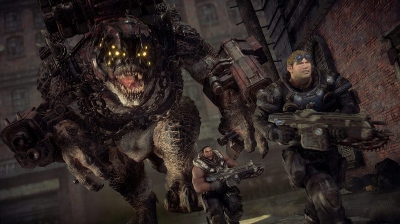 Gears of War, một trong các tượng đài trò chơi lớn của đầu những năm 2K