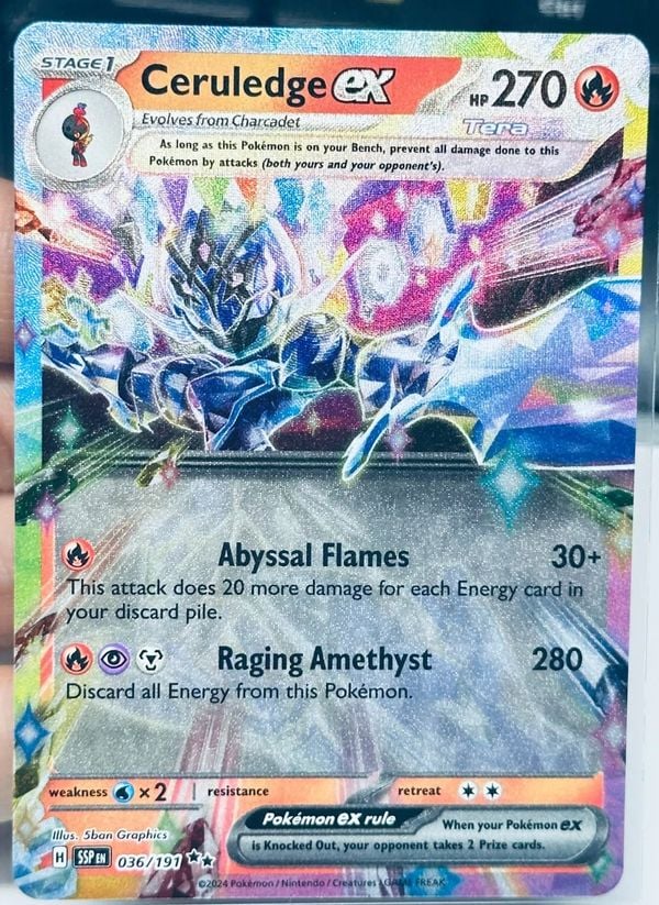 Tìm hiểu top thẻ bài Pokemon mạnh nhất từ series Pokemon TCG Surging Sparks qua bài viết chi tiết này