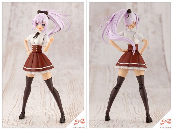 review mô hình nữ sinh Nhật Bản Sousai Shojo Teien Ritsuka Saeki St. Iris Gakuen Girls' High School Summer Clothes Dreaming Style Noble Rose Kotobukiya