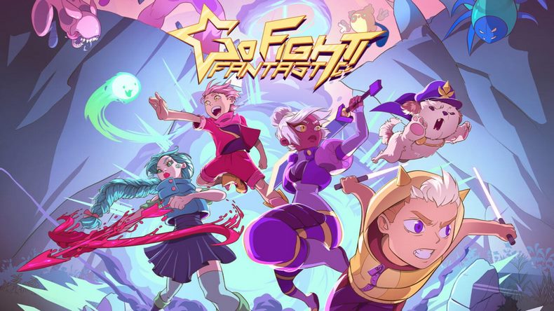 Go Fight Fantastic!, hành động chặt chém co-op không gian bao vui, bao nhí nhố