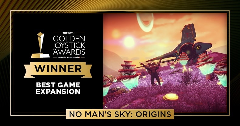 Golden Joystick Award 2020 Best Game Expansion
