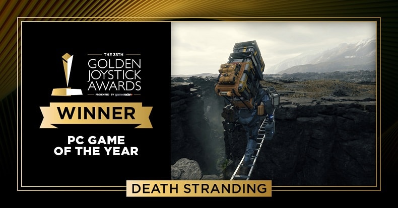 Golden Joystick Award 2020 PC Game of the Year