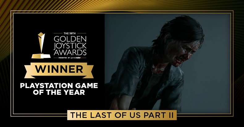 Golden Joystick Award 2020 PlayStation Game of the Year
