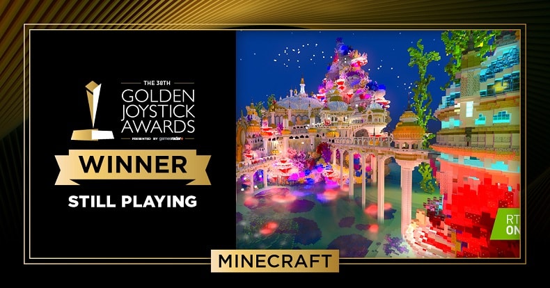 Golden Joystick Award 2020 Best Still Playing Game