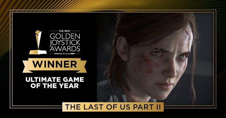 Golden Joystick Award 2020 Ultimate Game of the Year