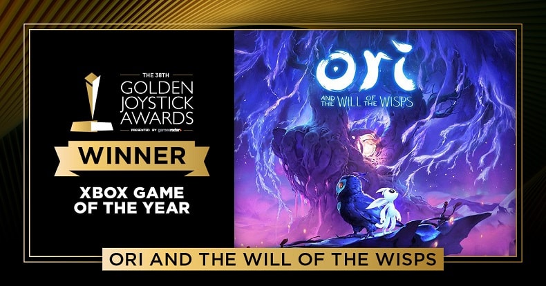 Golden Joystick Award 2020 Xbox Game of the Year
