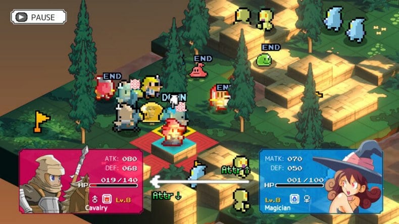 Great Ambition of the SLIMES là game nhập vai chiến lược