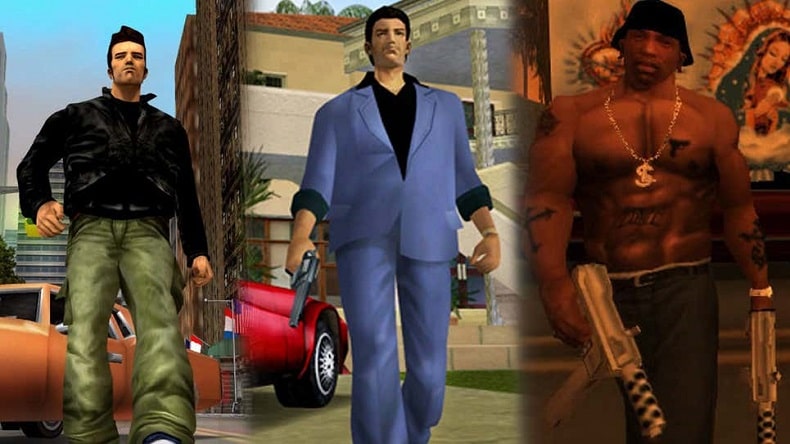 GTA Remastered Trilogy phát hành trên Nintendo Switch PS4 PS5 PC