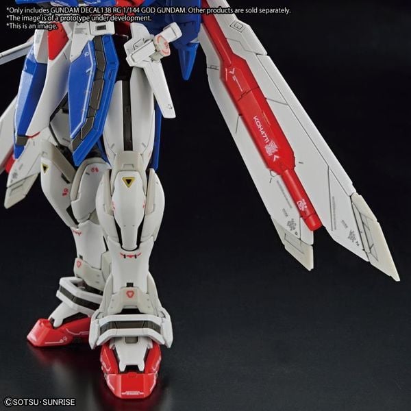 Gundam Decal God Gundam RG 1/144 chất lượng cao