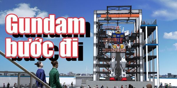 gundam di động bước đi