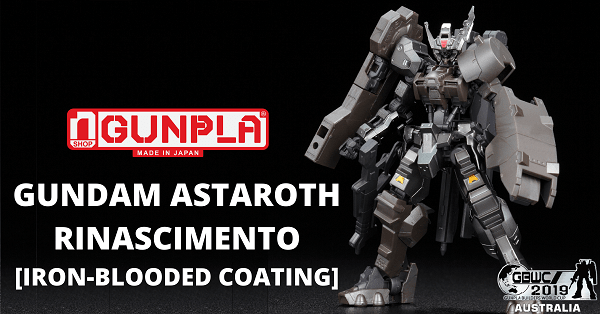 Limited Gundam Astaroth Rinascimento (Iron-Blooded Coating) (HGIBO - 1/144) chính hãng Bandai
