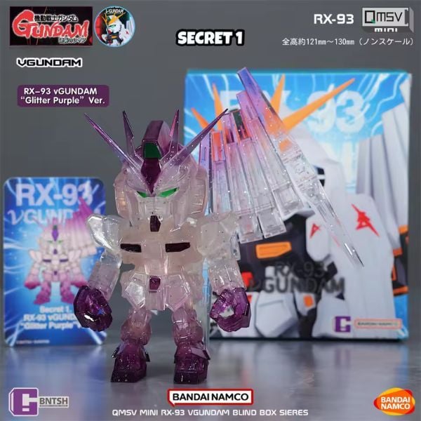 Hộp Mù QMSV Mini Gundam RX-93 Blind Box chính hãng Bandai thanh toán trên website nShop