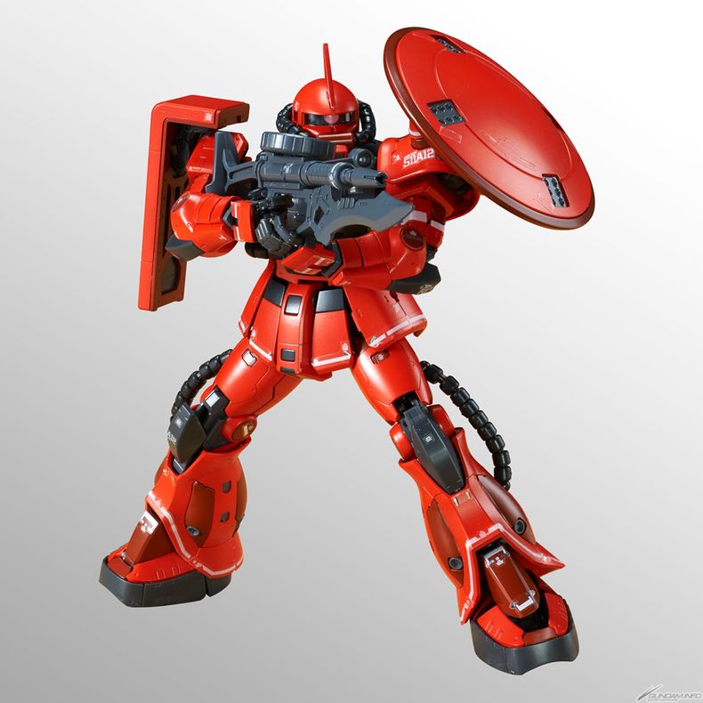 gunpla char zaku Gundam Build Real