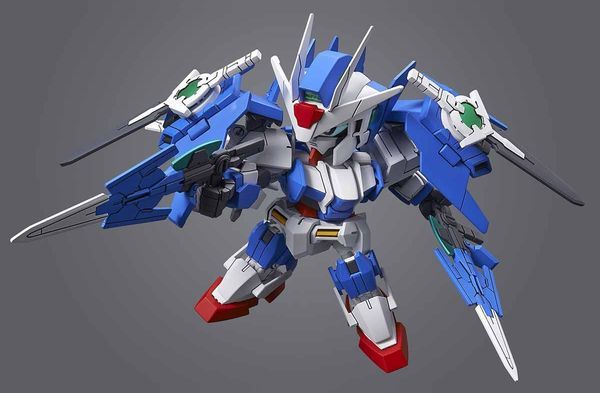 gunpla Gundam 00 Diver Ace SD Gundam Cross Silhouette