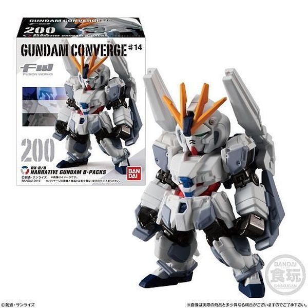 gunpla shop bán Gundam Converge 14 Narrative Gundam B Equipment