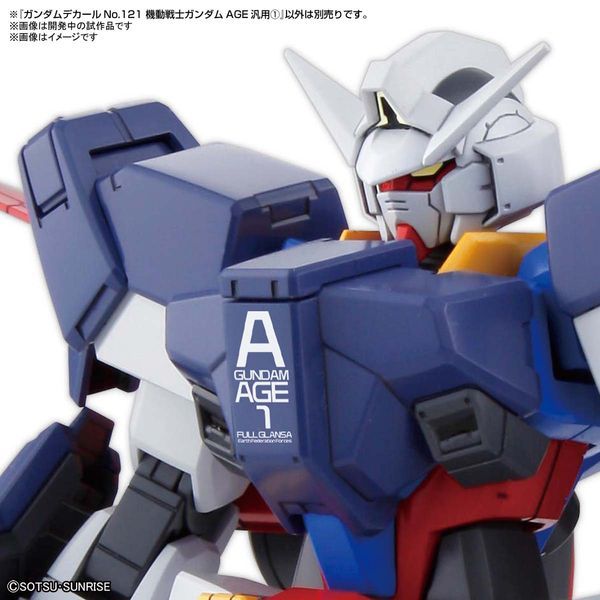 gunpla shop bán Gundam Decal 121 Mobile Suit Gundam AGE Multiuse 1