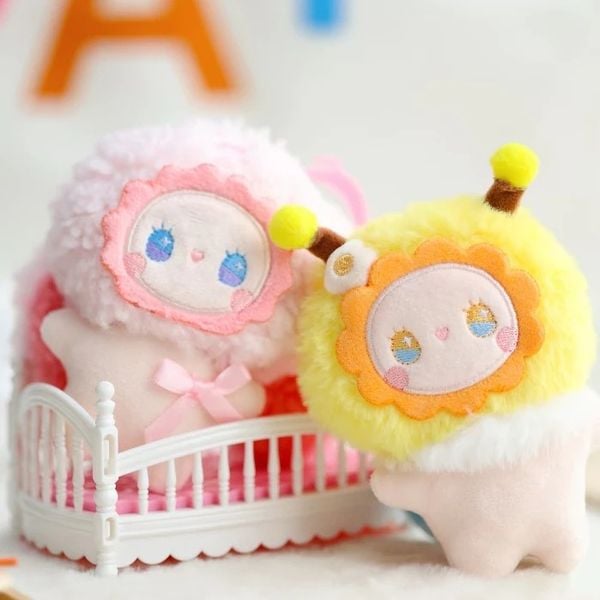 mô hình búp bê trong Hộp Mù Thú Bông Emma Fuzzy Family Squishy RE78 đồ chơi thú vị cho mọi lứa tuổi