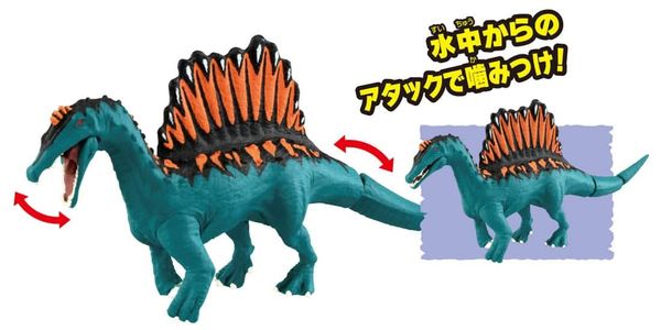 Mô hình Khủng Long Ania Kingdom Spin Spinosaurus sống động đến từng chi tiết