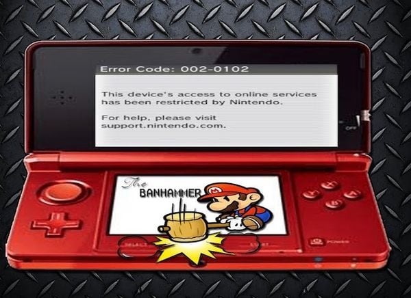 hack 3DS bị ban online