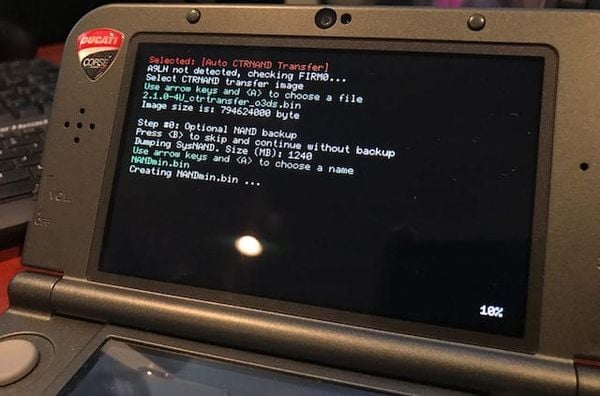 transfer to 3ds s