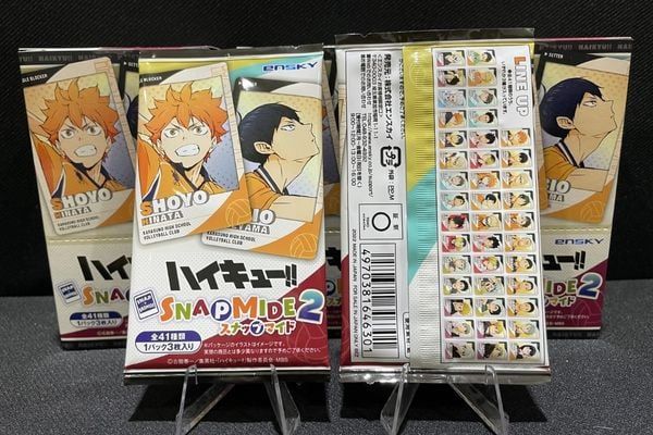 Thẻ Sưu Tập Haikyuu!! Snapmide 2 Hình in chi tiết, sắc nét