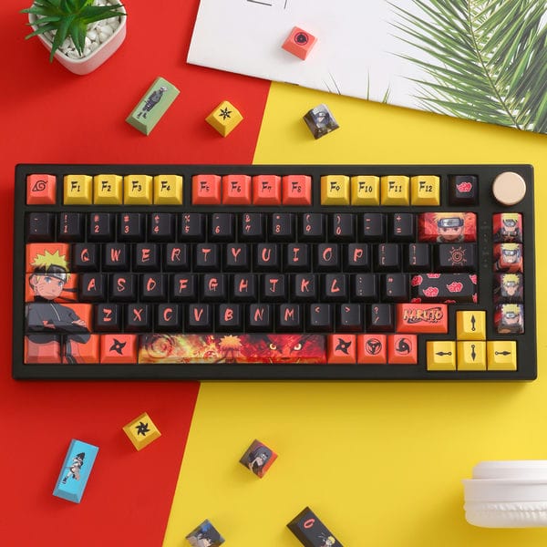 Cửa hàng bán Bộ Keycap Cherry PBT Dye-Sub cho bàn phím cơ Naruto Shippuden