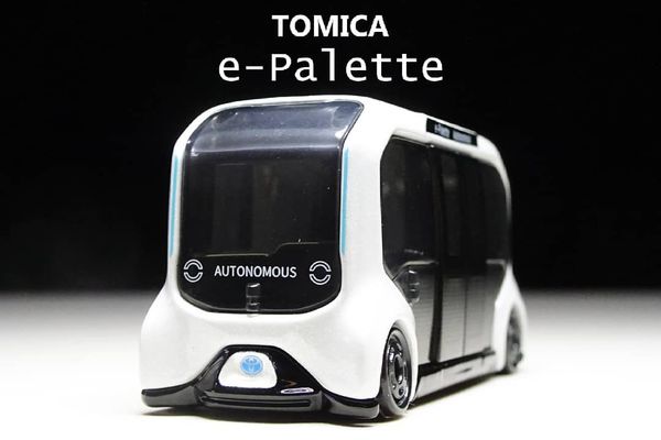 Đồ chơi mô hình xe Tomica Premium Toyota e-Palette xe buýt tự lái thiết kế đẹp mắt chất lượng tốt giá rẻ mua trưng bày trang trí có giao hàng nhiều ưu đãi