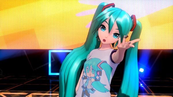 Hatsune Miku Project Diva MegaMix cho Nintendo Swich t-shirt edit