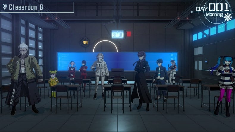Takumi thấy mình đang ở Học Viện Phòng thủ cuối cùng  last Defense Academy