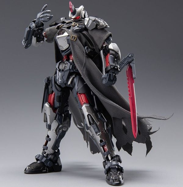 Over Zero UTX-6030 Tastier 1 10 Kèm Chó Máy, Base Cơ khí Hemoxian mô hình cyborg người máy tương lai cử động tạo dáng linh hoạt