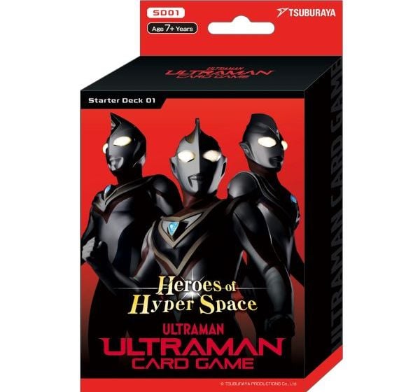 Ultraman Card Game Starter Deck Heroes of Hyper Space SD01 đấu bài thú vị hấp dẫn vừa chơi vừa sưu tầm