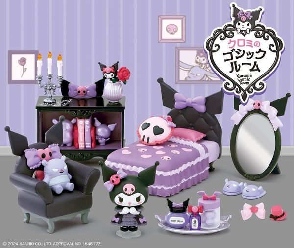 Cửa hàng bán Kuromi's Gothic Room Blind Box - Mô hình chính hãng Re-Ment ngẫu nhiên đẹp mắt dễ thương chất lượng tốt giá rẻ có giao hàng nhiều ưu đãi