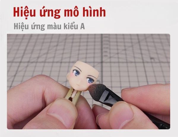 Hiệu ứng kiểu A dành cho mô hình girl