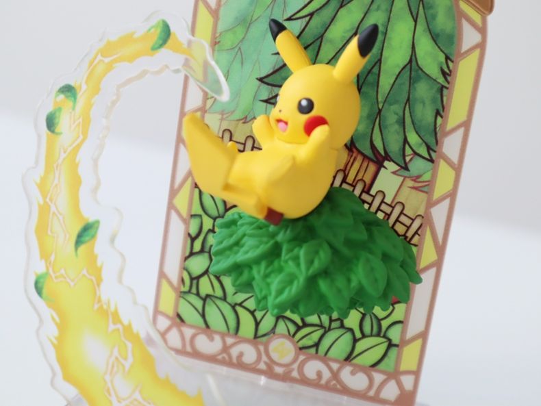 hình ảnh Pokemon Stained Glass Collection pikachu