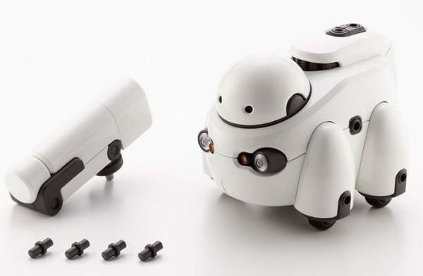 Mô hình Maruttoys Tamotu White Ver. - Kotobukiya KP545 có phụ kiện đi kèm