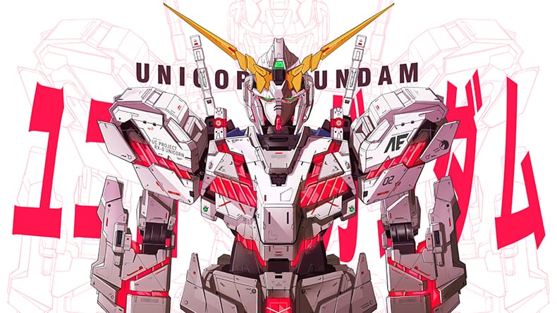Hình nền Gundam Unicorn Trắng