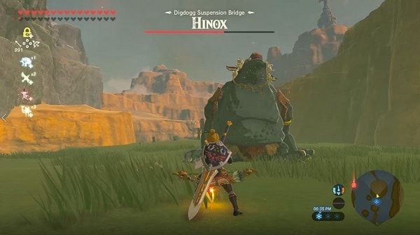 HInox bomb arrow Zelda Breath of the Wild