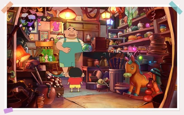 Crayon Shin-Chan Shiro of Coal Town cho Nintendo Switch game hay nên chơi đồ họa đẹp mắt dễ thương đáng yêu